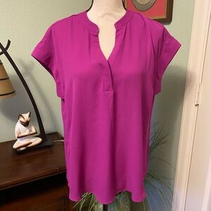 Cynthia Steffe Fuchsia Blouse